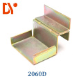 DY6033  storage sheet metal roller track zinc connection fixed lean joint